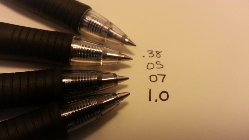 Illustration for article titled Your Pick For The Best Pen: Pilot G-2